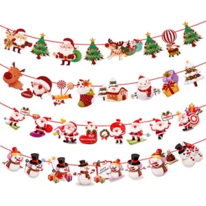 Guirlande de figurines pour les fêtes