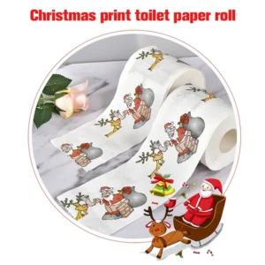 Alternative view of Papier toilette de Noël