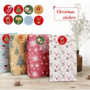 Alternative view of 500 pièces autocollants de noël