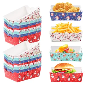 Plateau alimentaire en papier pour les fêtes