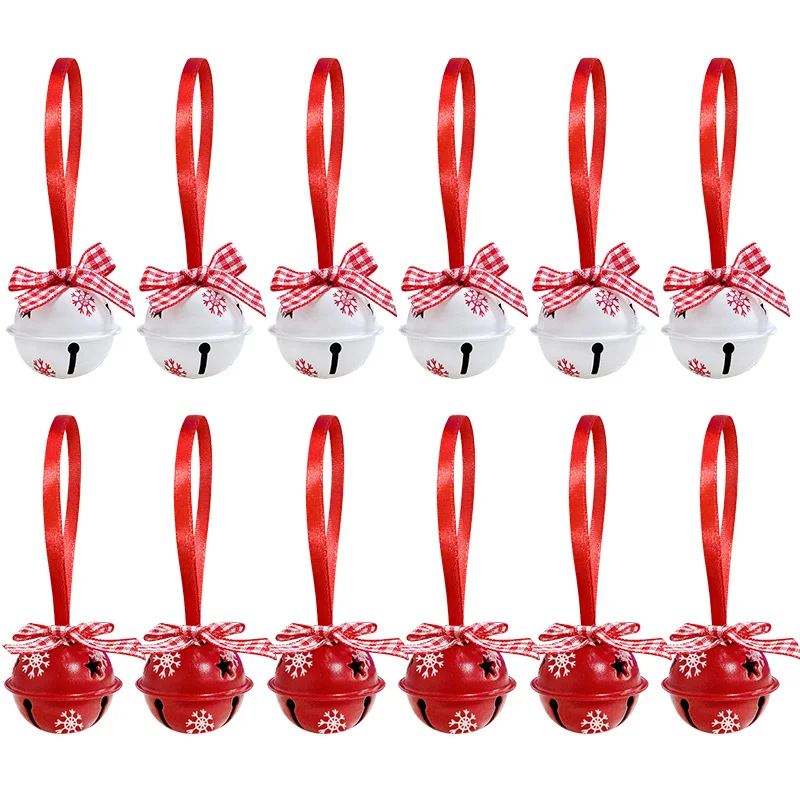 Cloches de noël en métal