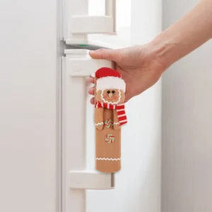 Alternative view of Couvre-poignée de réfrigérateur de noël