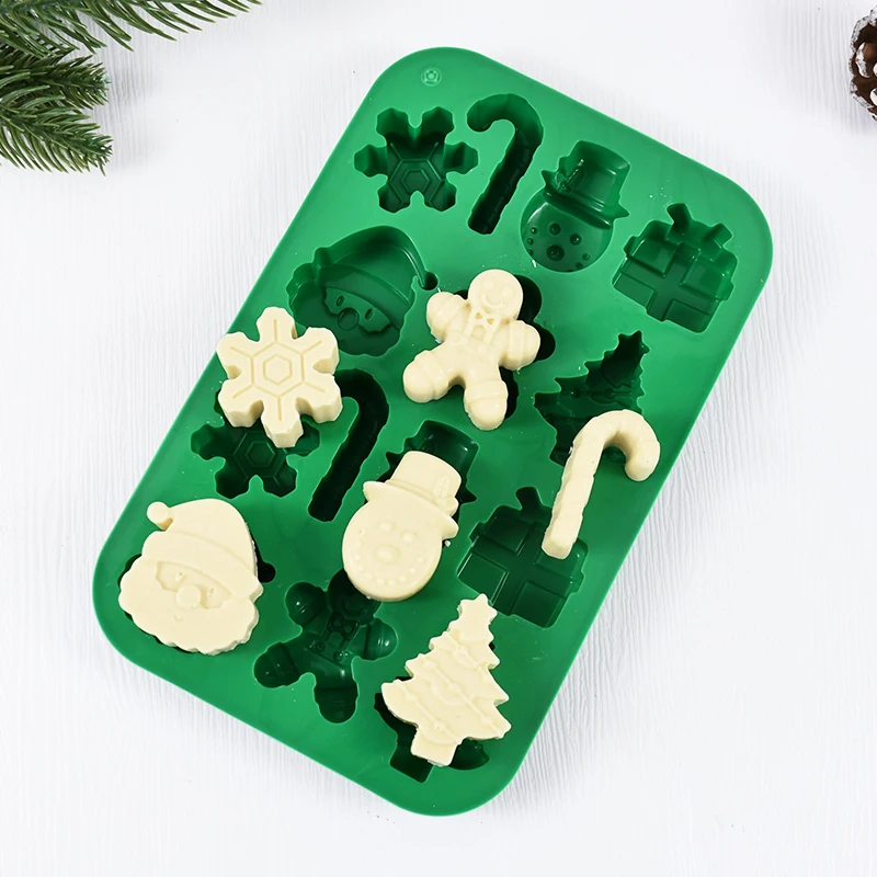 Moules à chocolat de noël en Silicone – Image 4
