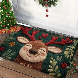Alternative view of Tapis de porte de Noël
