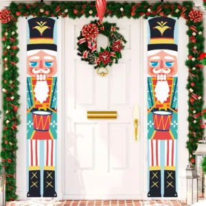 Alternative view of Bannière de Porte du Père Noël
