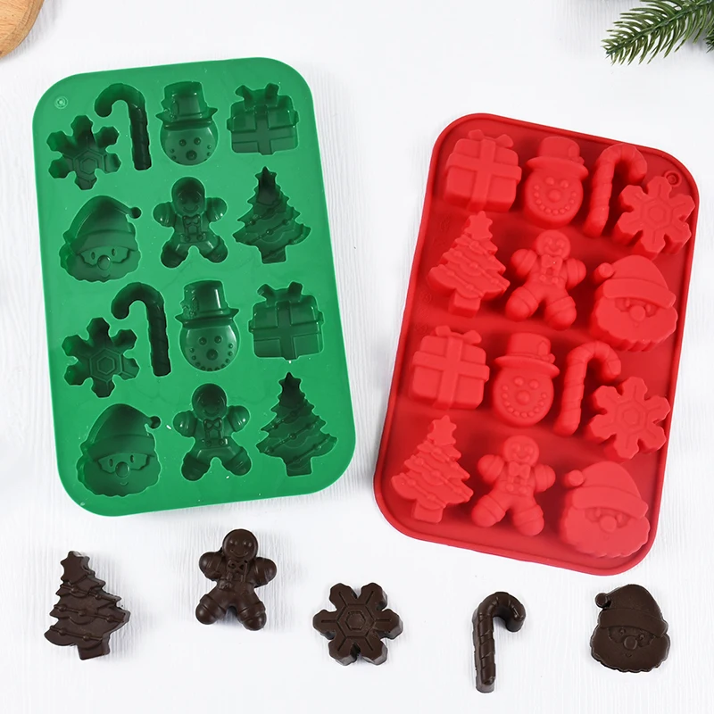 Moules à chocolat de noël en Silicone – Image 3