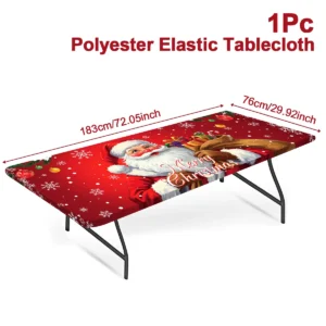 Alternative view of Nappe élastique de Noël