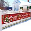 Bannière extérieure de Noël