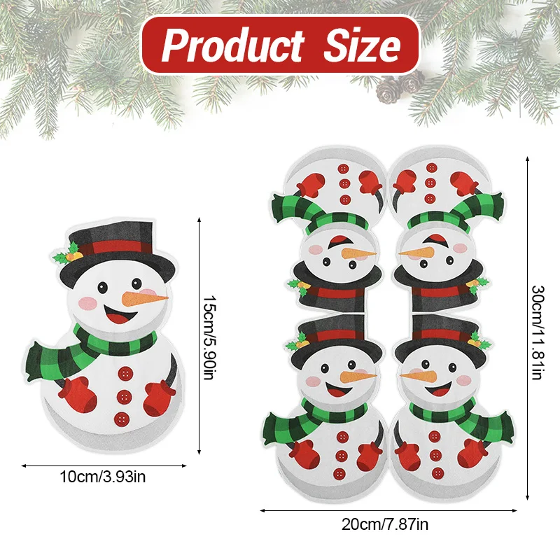 Serviettes en papier jetables de noël 20 pièces – Image 7
