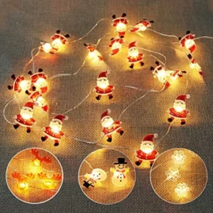 Guirlande lumineuse flocon de neige