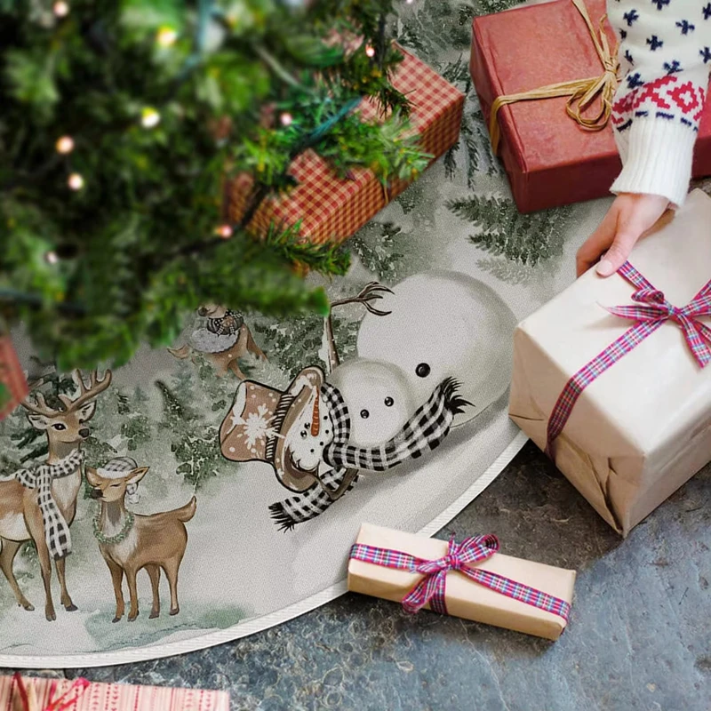 Jupe d'arbre de noël 90cm/120cm – Image 4