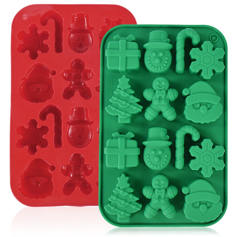Moules à chocolat de noël en Silicone