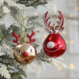 Alternative view of Boule d'élan pour sapin de noël