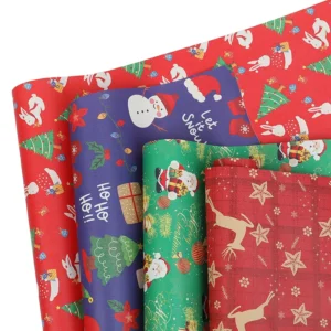 Alternative view of Rouleau de papier d'emballage de noël