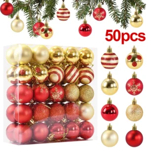 Boules de noël 50 pièces