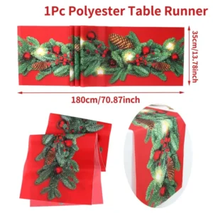 Chemin de Table de Noël