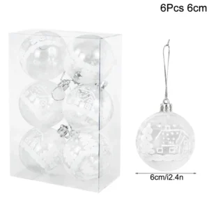 Boules de Noël floquées
