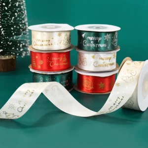 Alternative view of Nœuds de ruban d'emballage de cadeaux de noël