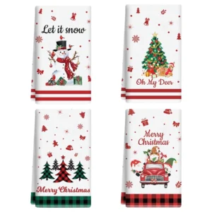 SERVIETTE DE CUISINE DE NOËL