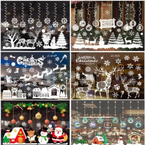 Alternative view of Autocollants Muraux et Fenêtres de Noël