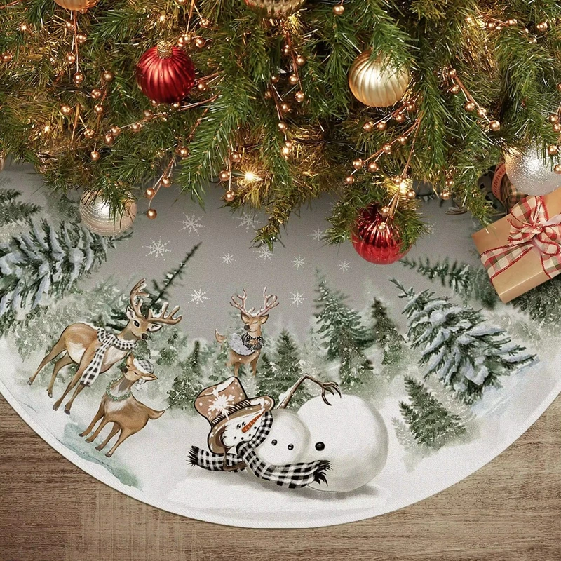 Jupe d'arbre de noël 90cm/120cm – Image 3
