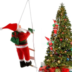 Échelle de père noël sur corde